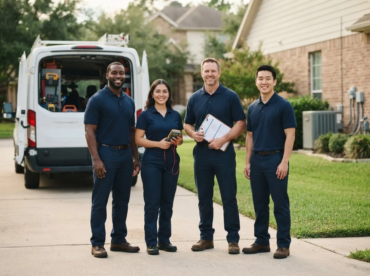 Certified HVAC technician near Twin Oaks, OK